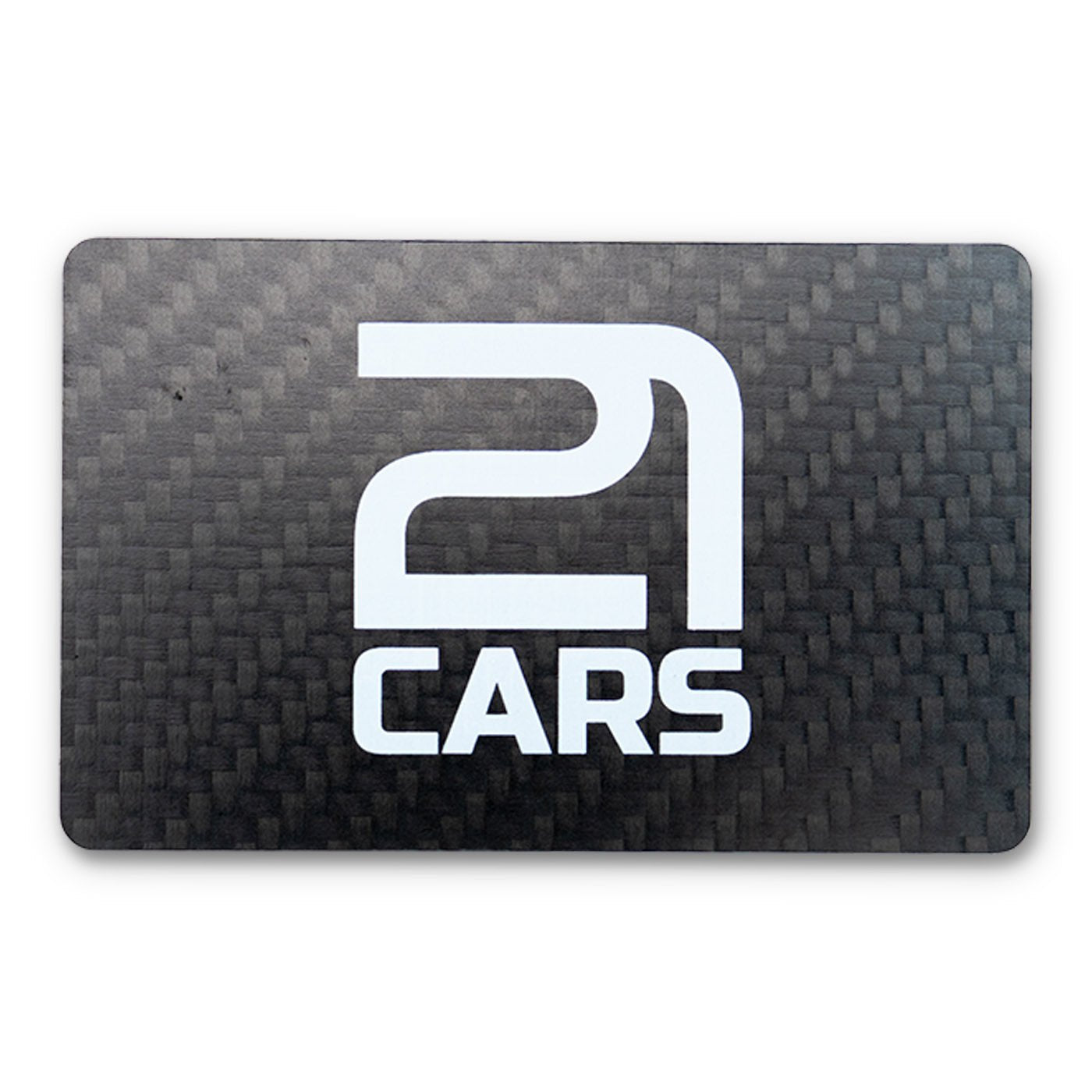 Carte postale pour le porte-kennzeichen Klett | Carbone véritable