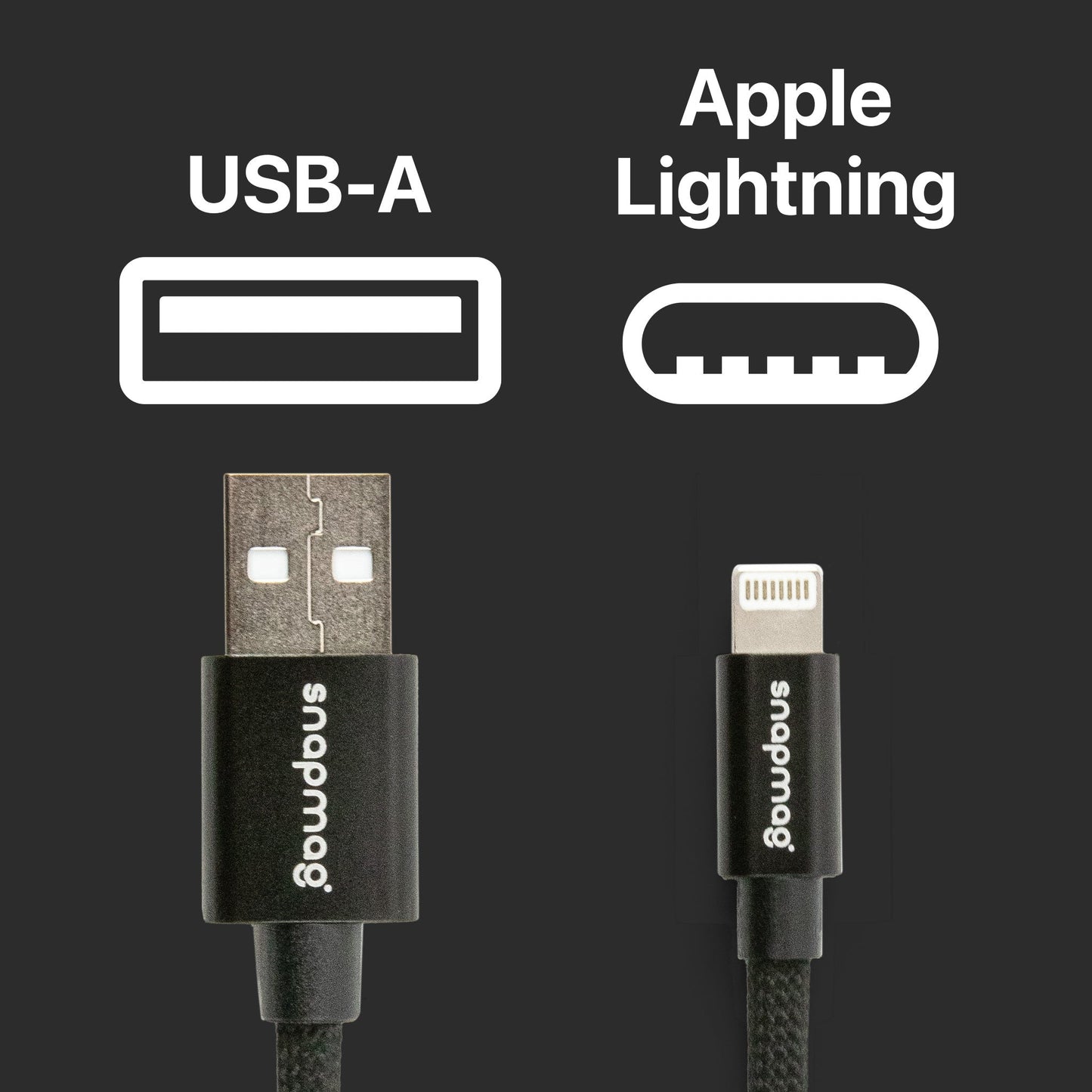 Lade- und Datenkabel USB-A auf Lightning | 1.5 m