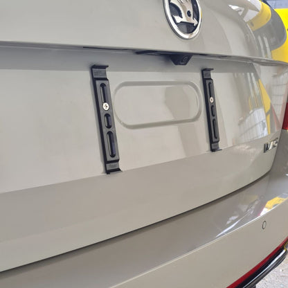 Klick Wechselschild Nummernschild Kennzeichenhalter | Hochformat