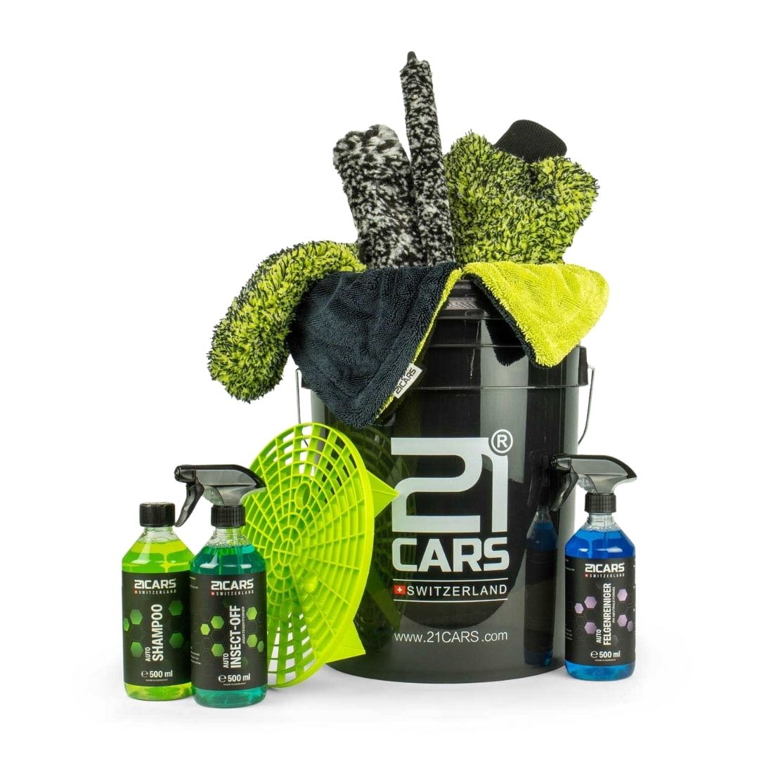 Autowaschset Wascheimer Set | Black Edition