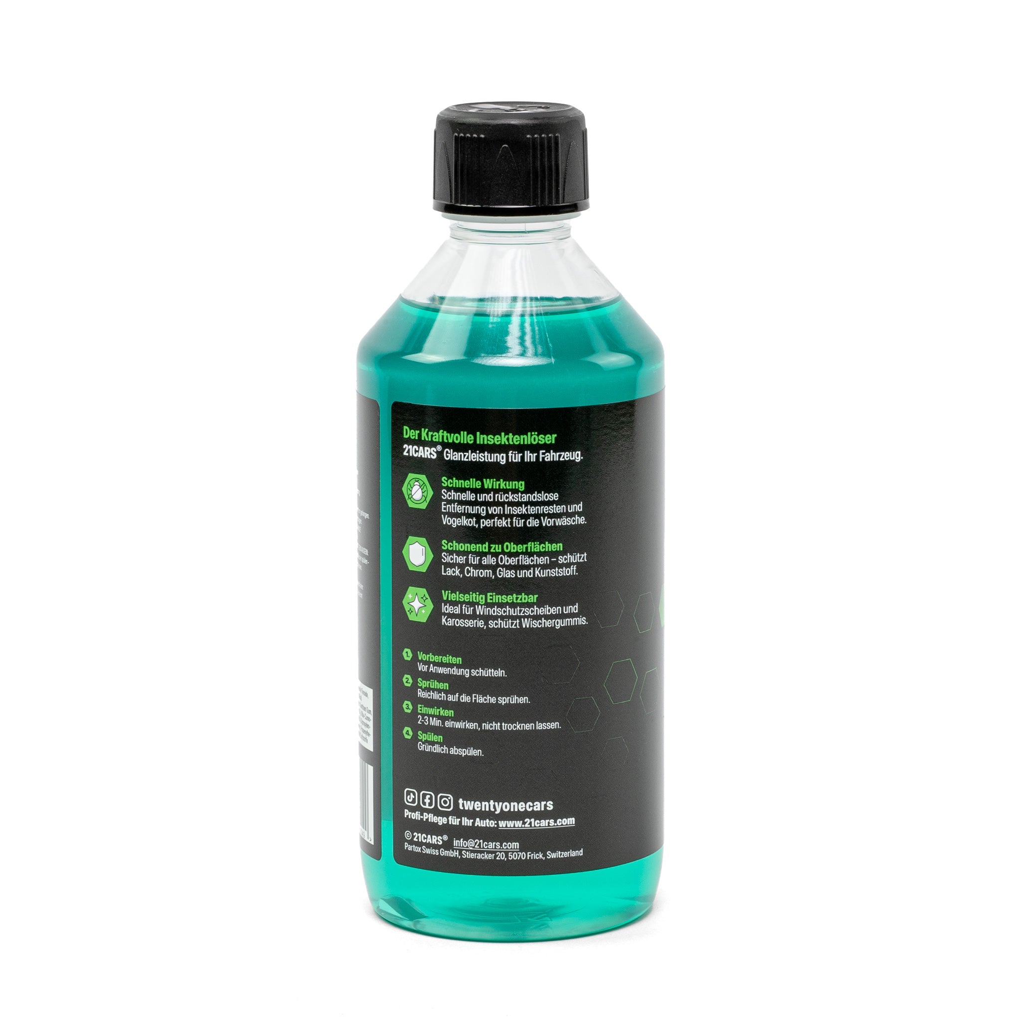 Insektenentferner 0.5 Liter | Grüner Apfel - 21CARS - 21 - 33 - 008 - 05 - 0710497361149