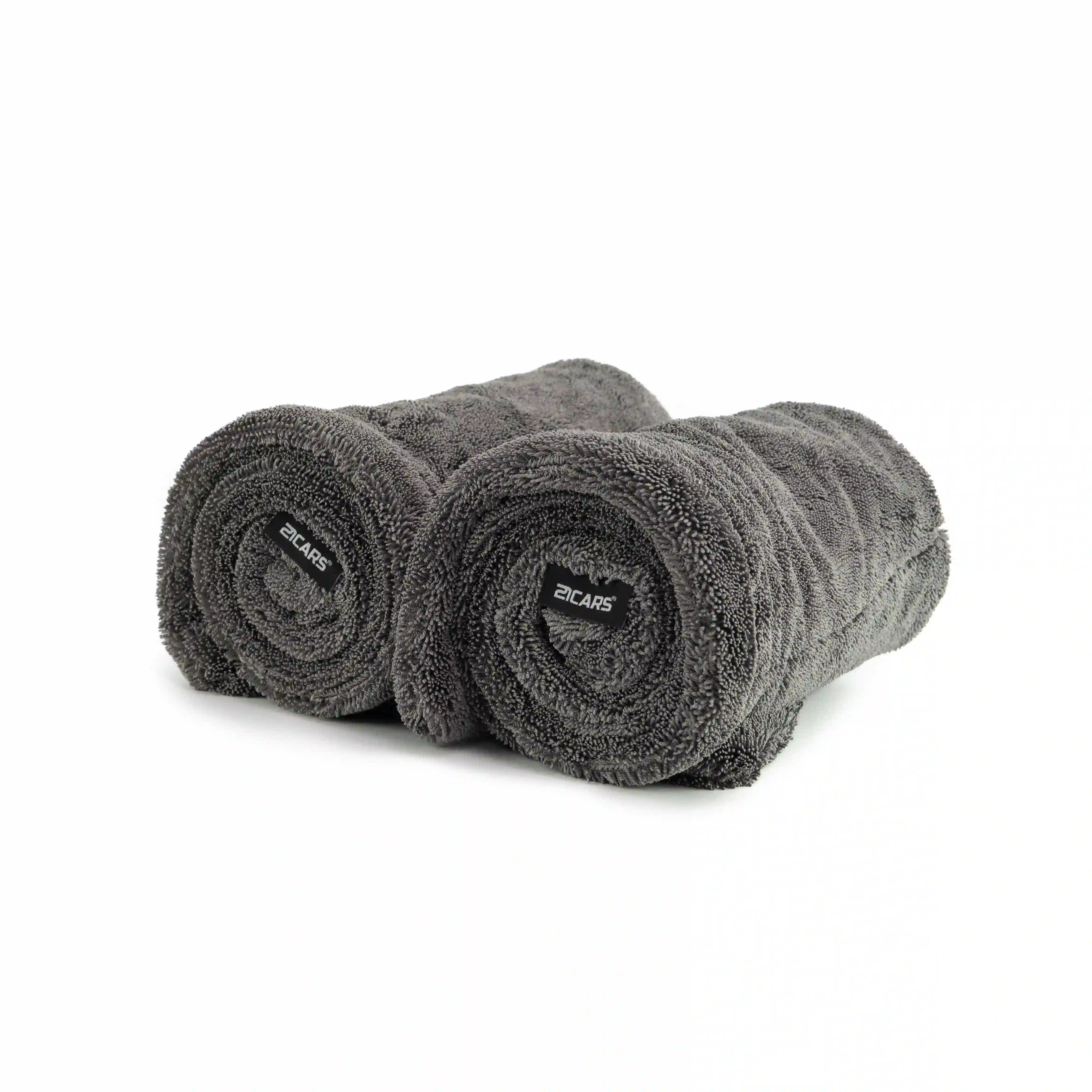 Lot de 2 chiffons microfibre vert