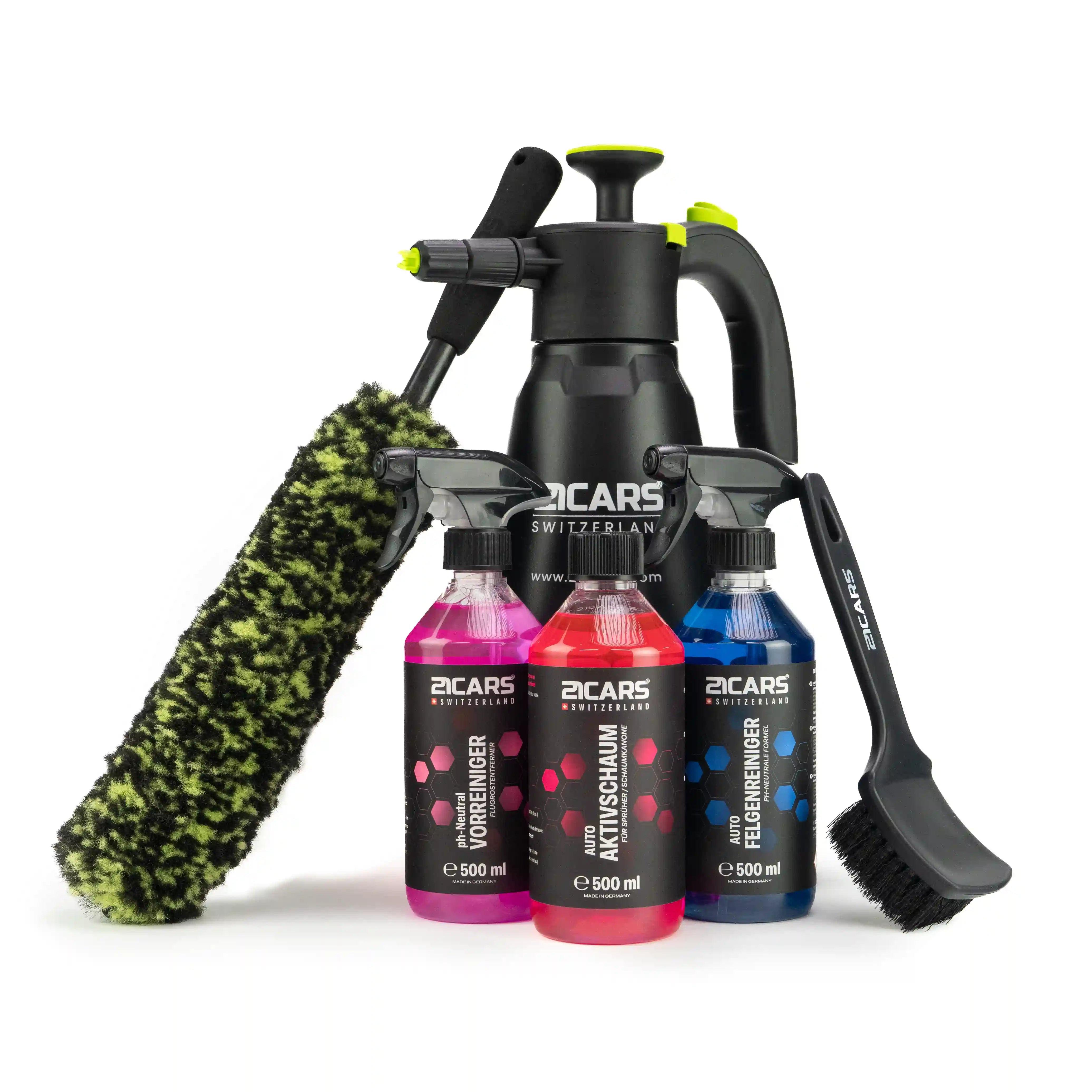 Kit de prélavage automobile avancé