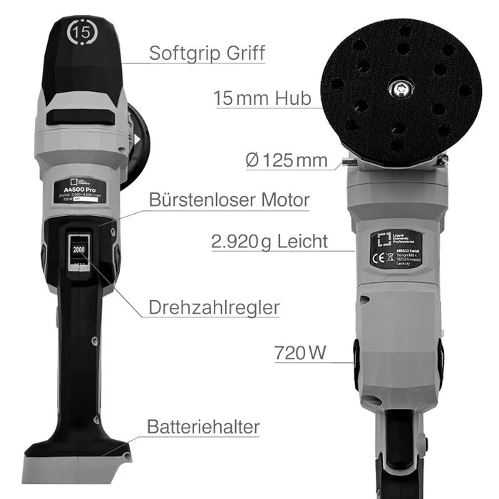 Polisseuse sans fil A4500 Pro