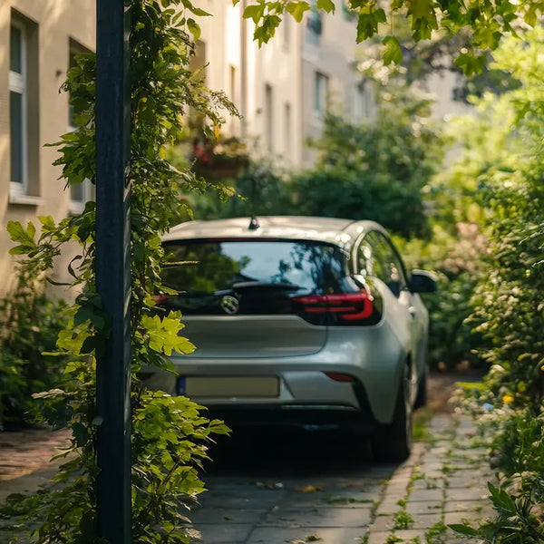 Geparktes Auto 
