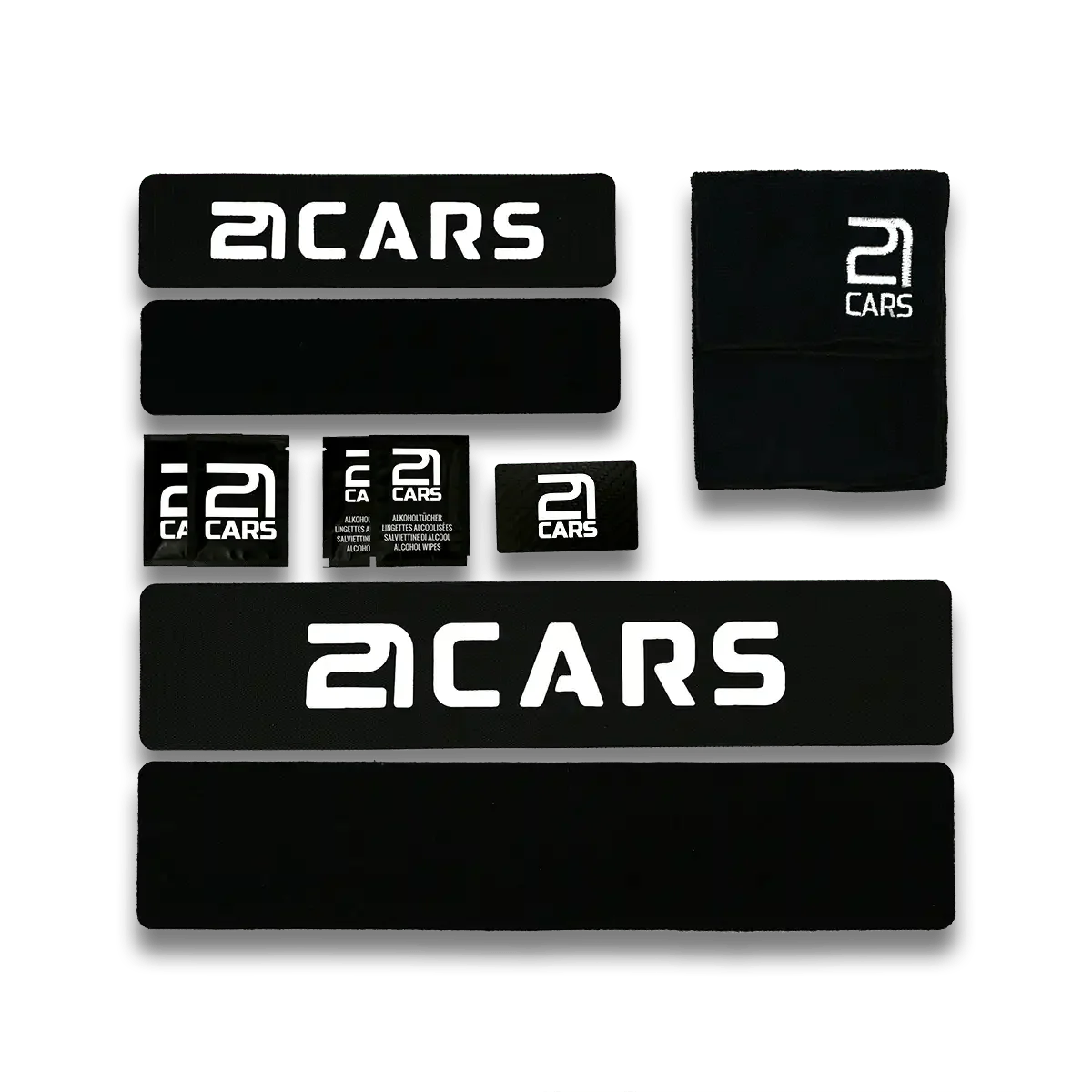 KLETT - Kennzeichenhalter – 2 für 1 Aktion mit 4 Versionen zur Auswahl - 21CARS - 21 - 3 - 001 - 2x - 0764460195798